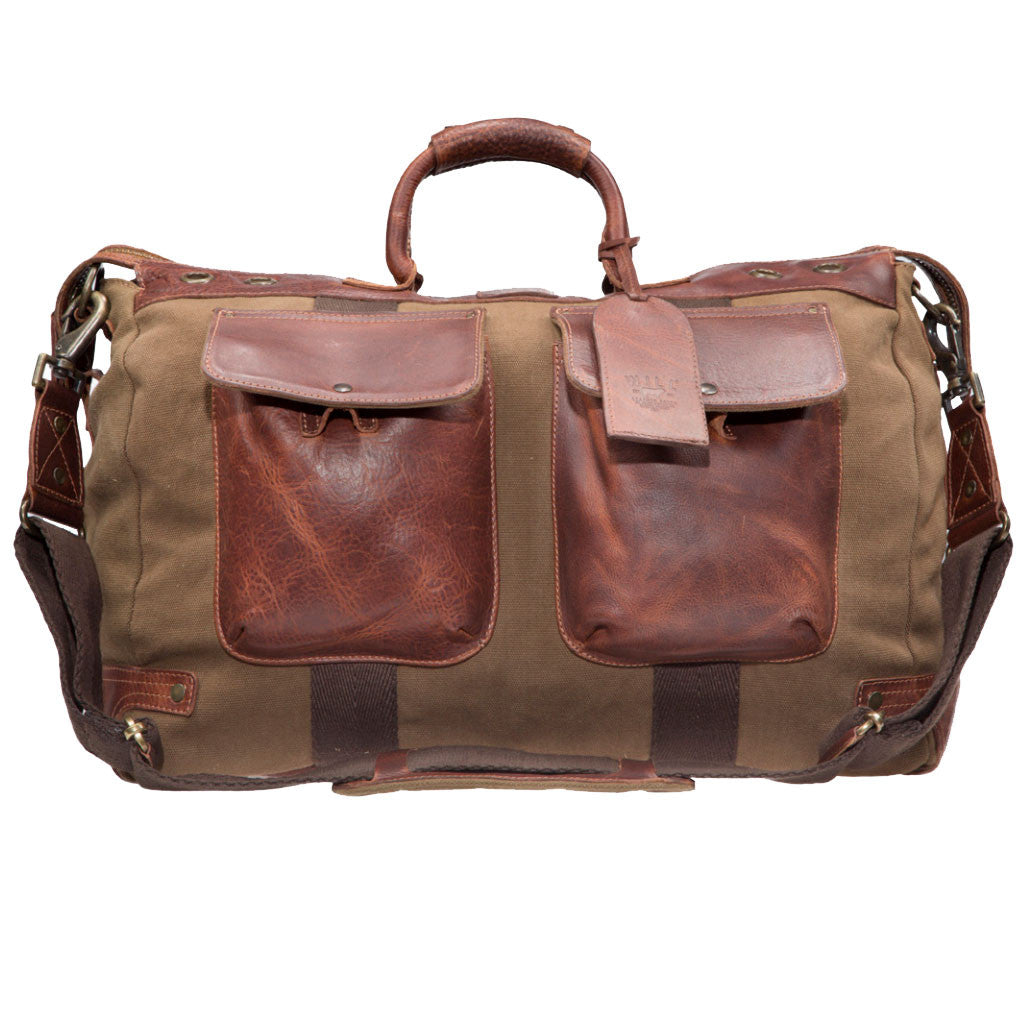 Canvas & Leather Traveler Duffle