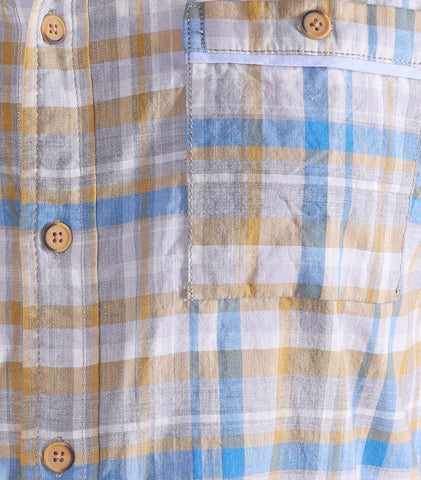 HUTCH | Woven Cotton Short Sleeve Shirt