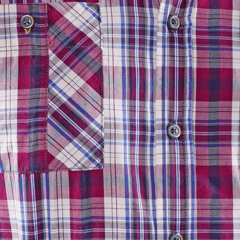 JOHAN | 100% Cotton Yarn-Dye Plaid - Long Sleeve Shirt