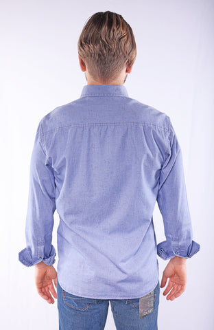 MITCHELL | 100% Cotton Slub Chambray Shirt