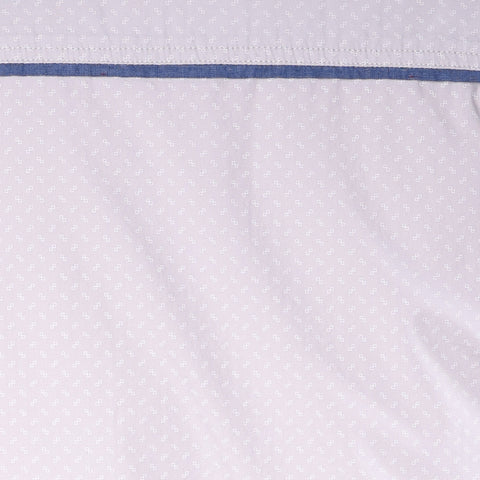 HANK | 100% Woven Cotton Short Sleeve w/ "Geo" Mini Print