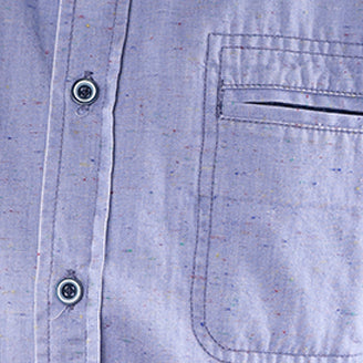 MITCHELL | 100% Cotton Slub Chambray Shirt